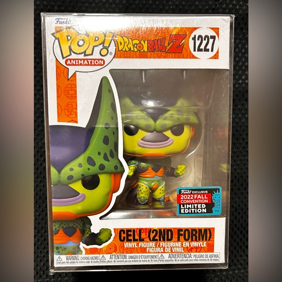 Funko Pop! Dragonball Z 22’ Fall Convention Ex. Cell 2nd form - Picture 2 of 3